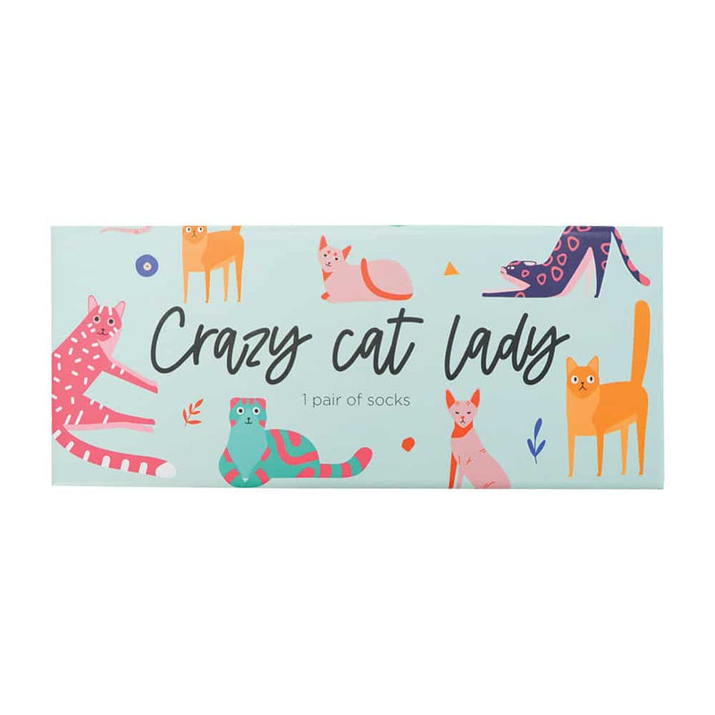 Annabel Trends - Socks - Crazy Cat Lady Boxed