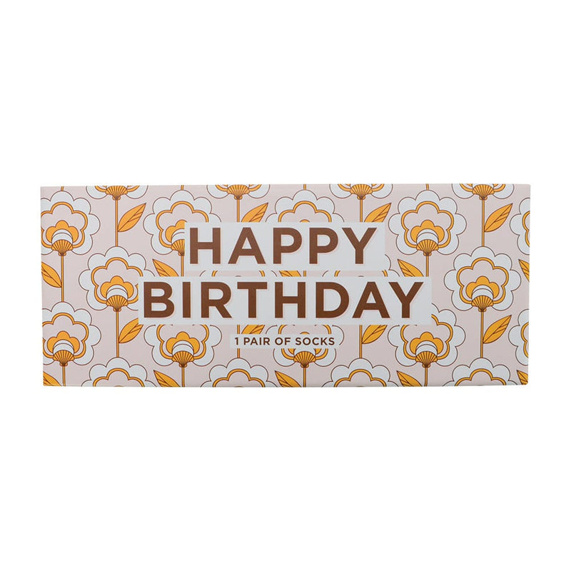 Annabel Trends - Socks - Happy Birthday Boxed