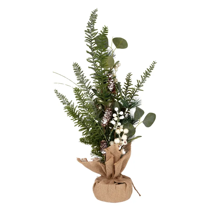 Coast to Coast - Burlap Tree Native Pine W/ Flower 60cm