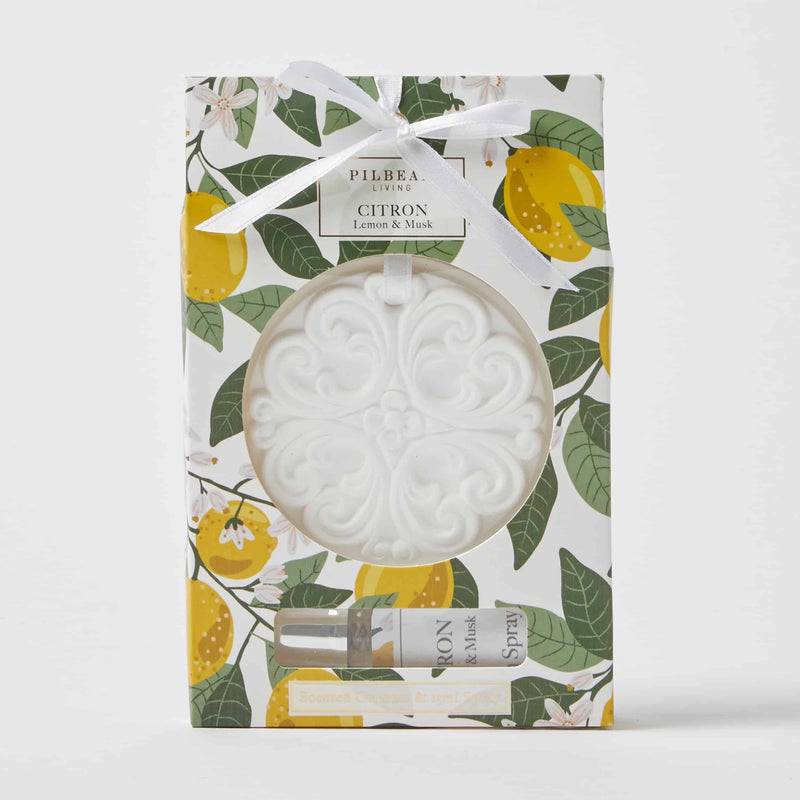 Pilbeam Living-Citron Scented Ceramic Disc
