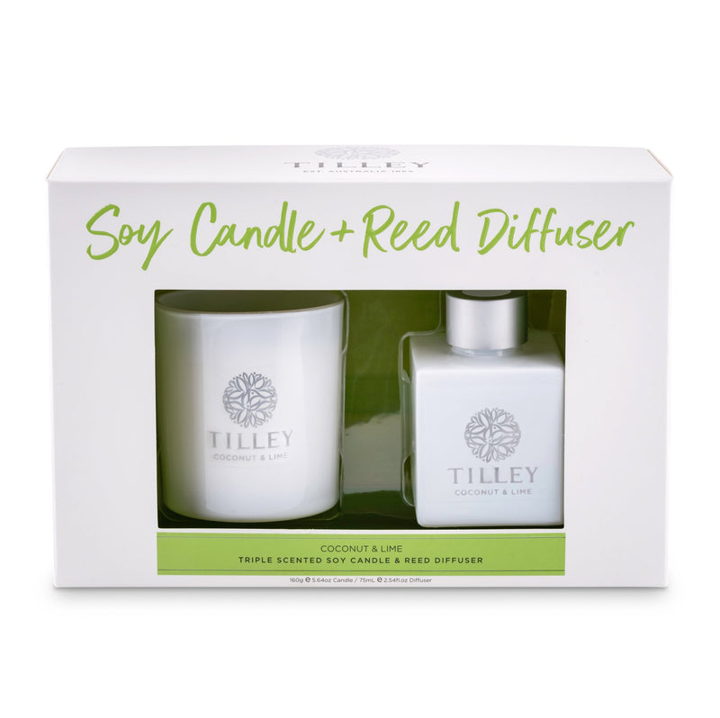 Tilley - Candle & Reed Diffuser - Coco & Lime