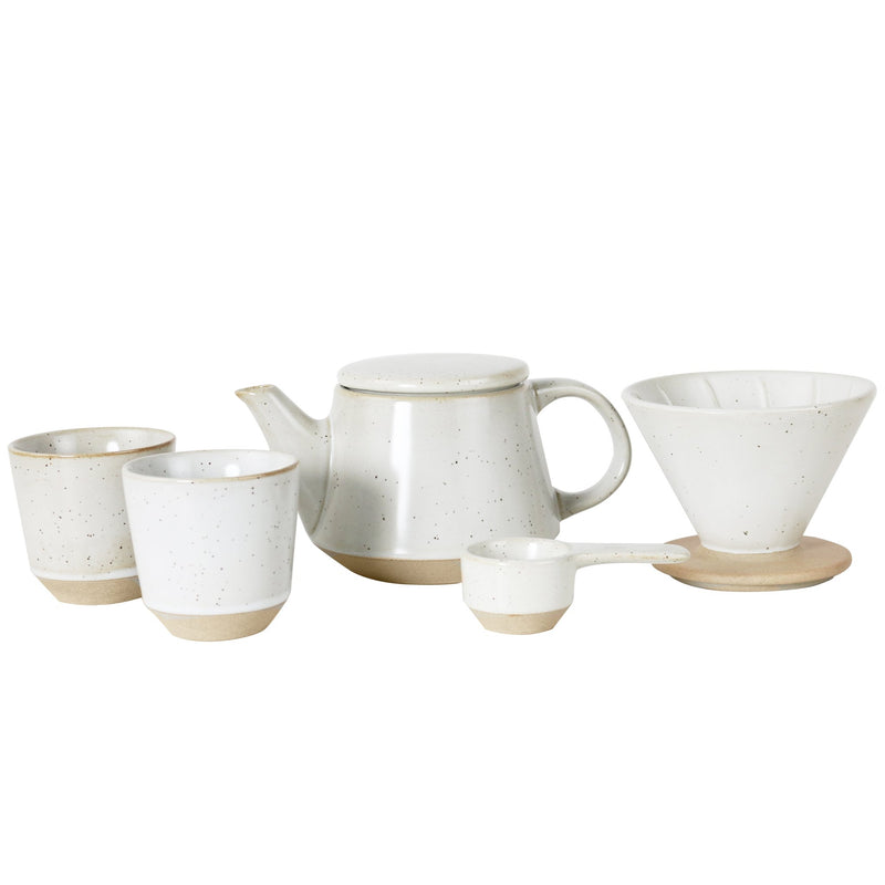 Robert Gordon - Coffee Set - Ritual Speckled White