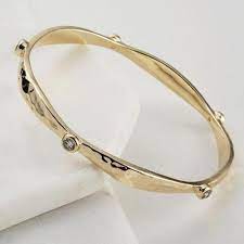 Zafino Bangle - Crystal Gold