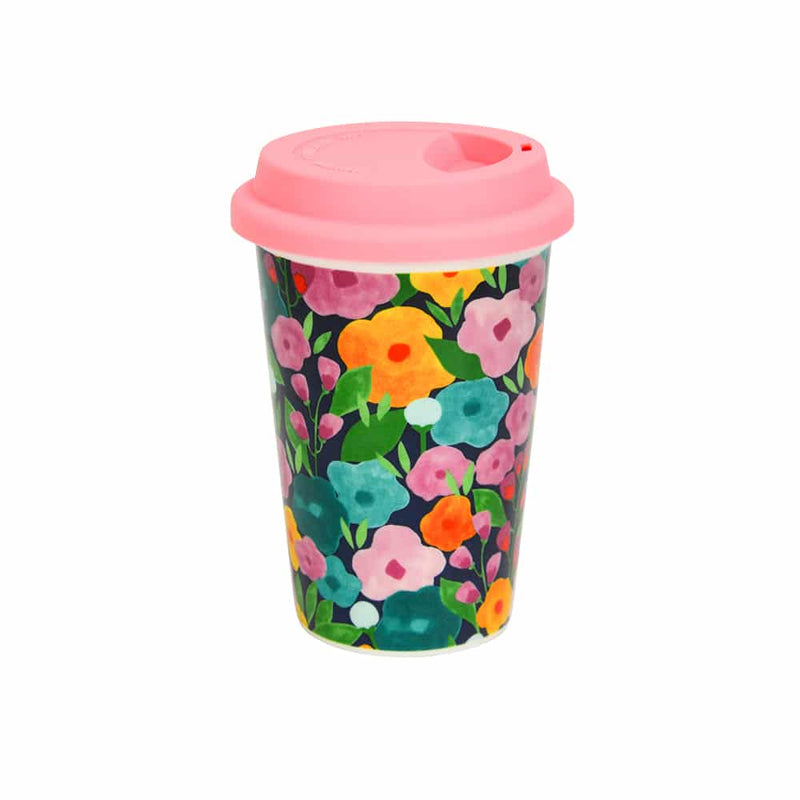 Annabel Trends - Ceramic Travel Cup - If Friends Were Flowers