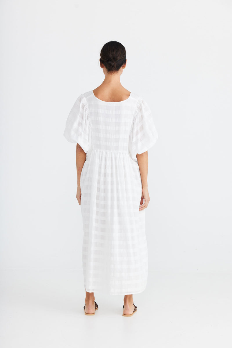 Brave & True - Ciao Bella Dress - White