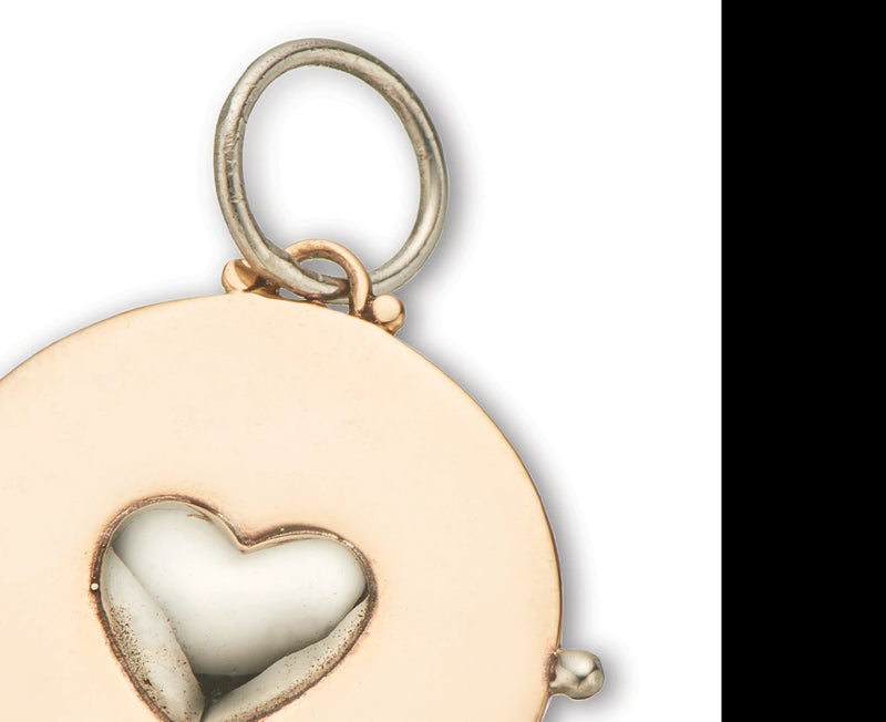 Palas - Circle Heart Charm