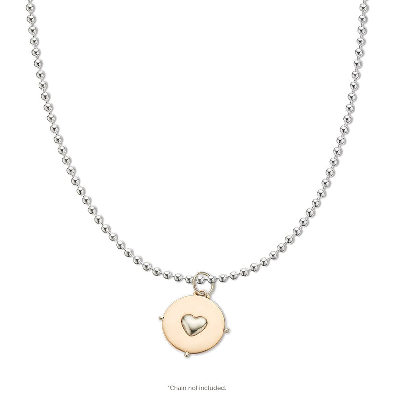 Palas - Circle Heart Charm