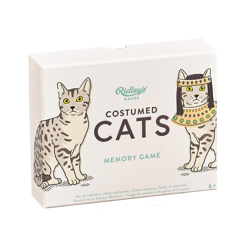 Ridleys - Costumed Cats Memory Game