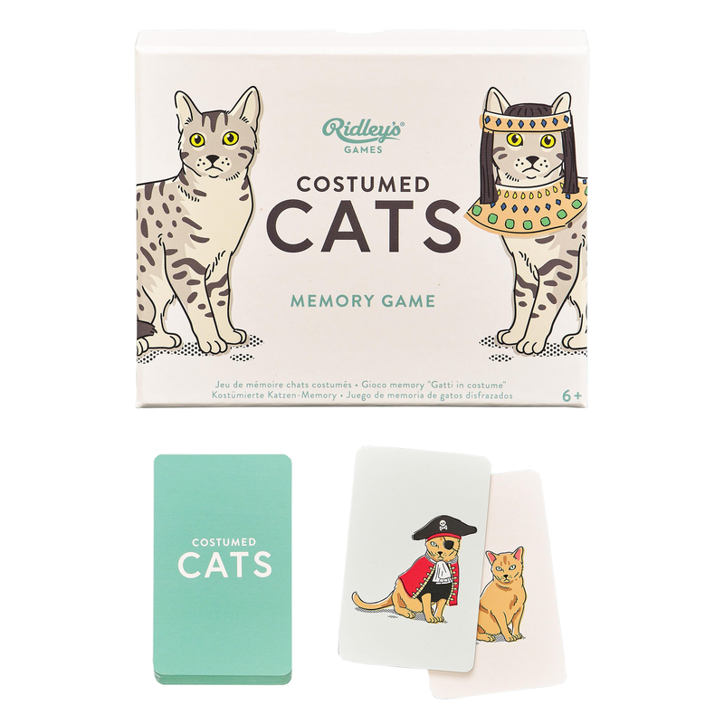 Ridleys - Costumed Cats Memory Game
