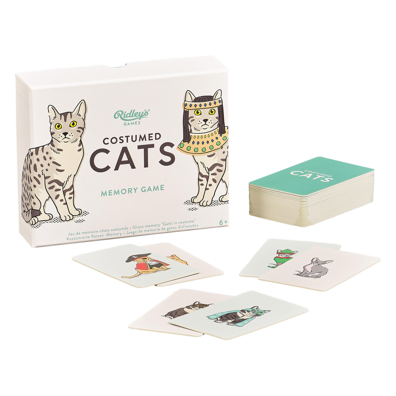 Ridleys - Costumed Cats Memory Game