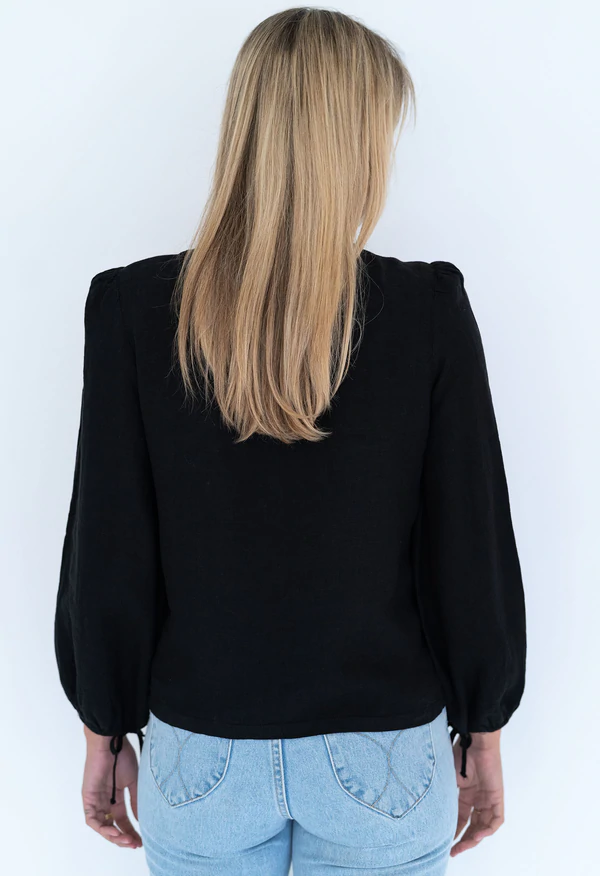 Humidity - Demi Blouse - Black