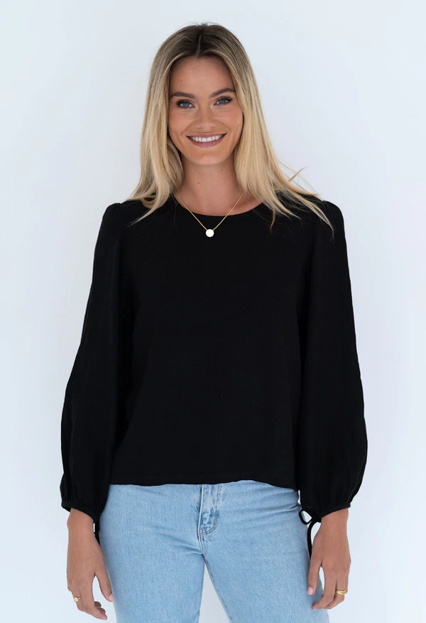 Humidity - Demi Blouse - Black