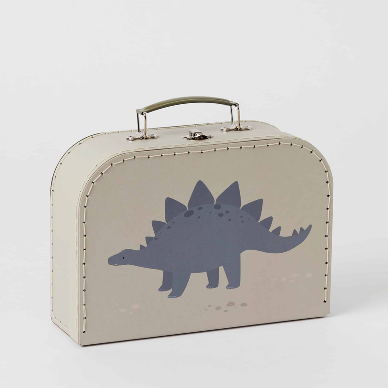 A Little Lovely Company - Dinosaur Suitcases S/2