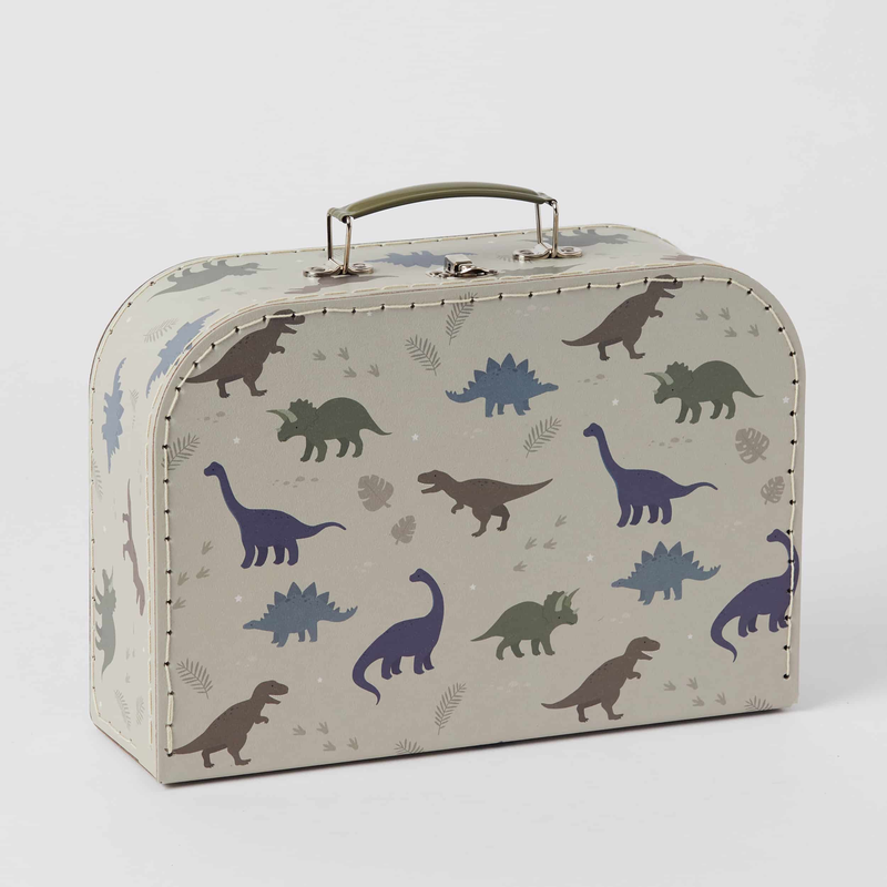 A Little Lovely Company - Dinosaur Suitcases S/2