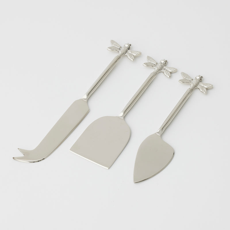 Pilbeam Living-Dragonfly Cheese Knives Set of 3