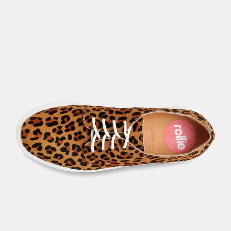 Rollie - Derby City Cognac Leopard
