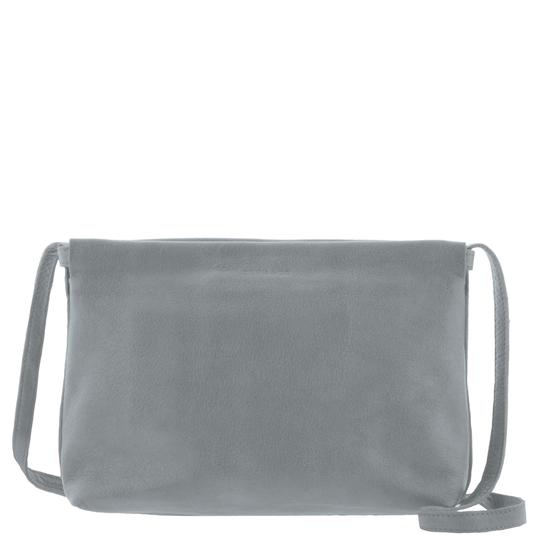 Derby Cross Body Leather Bag - Mist