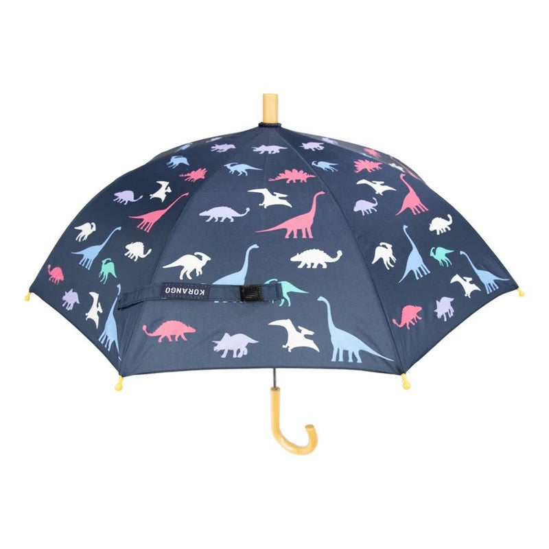 Korango - Dinosaur Colour Change Umbrella Navy