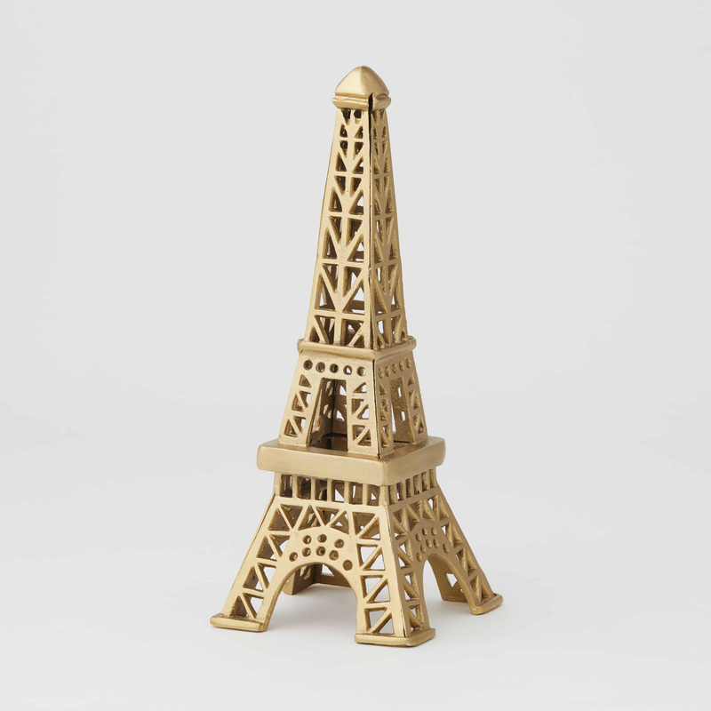 Pilbeam Living - Eiffel Tower Sculpture - Gold