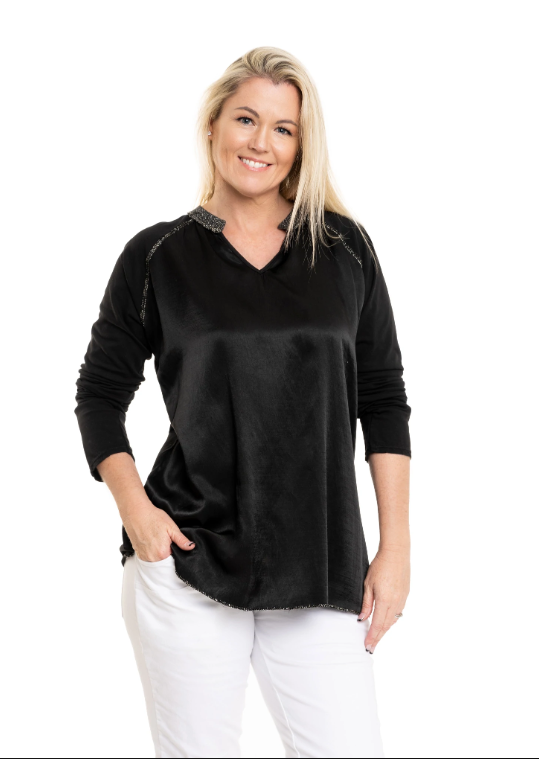 Imagine - Elvira Top - Onyx O/S