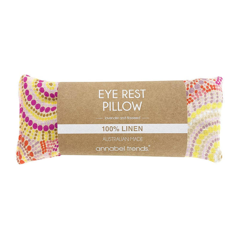 Annabel Trends - Linen Eye Rest - Rainbow Spirit