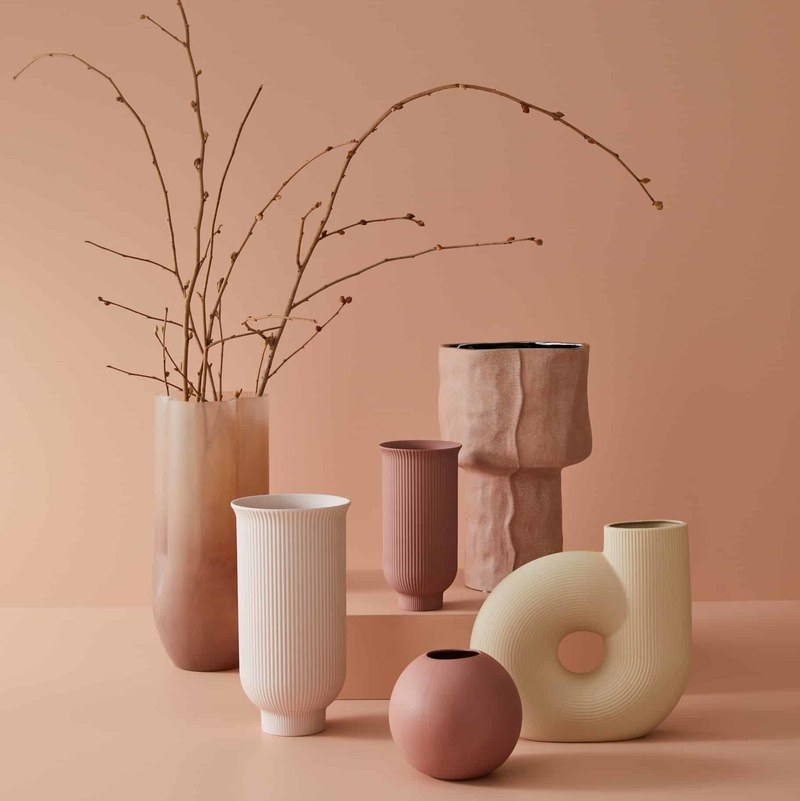 Pilbeam Living - Finn Vase - Blush Large