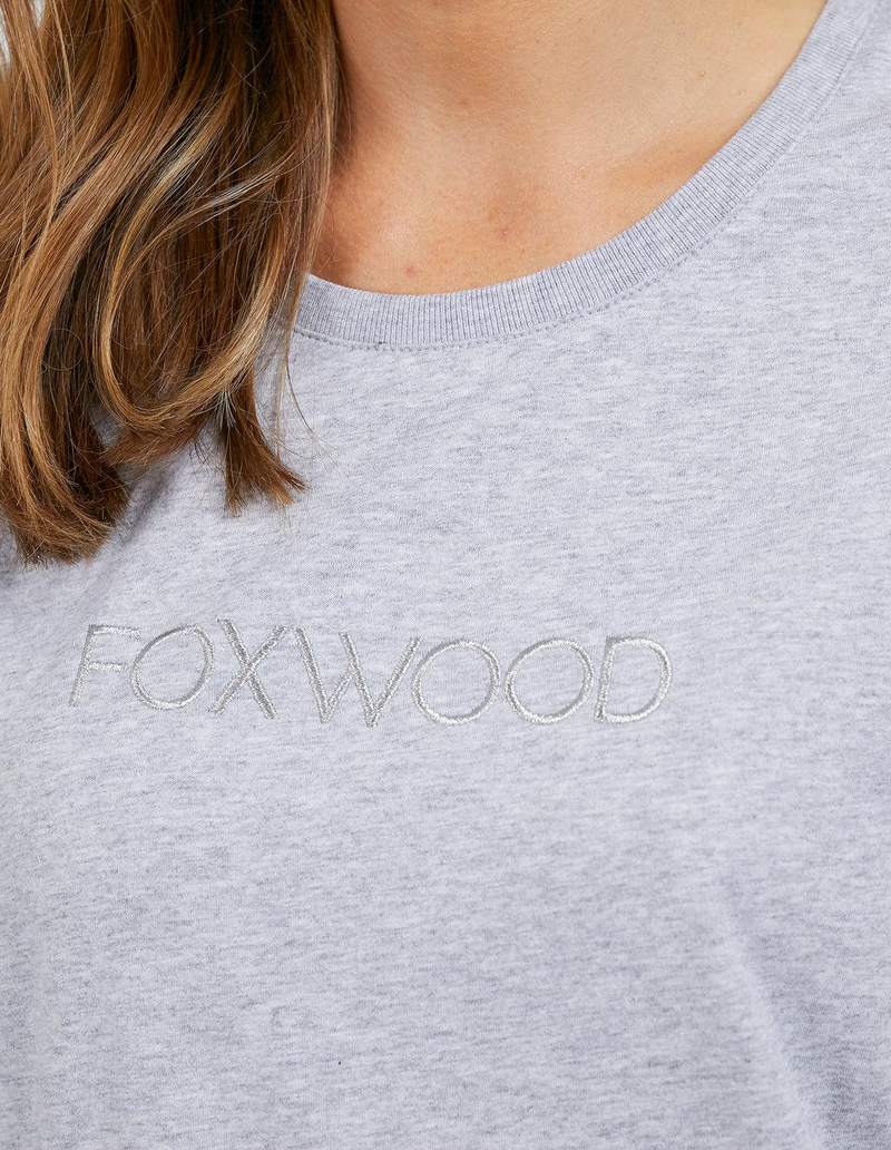 Foxwood - Foxwood Tee - Grey Marle