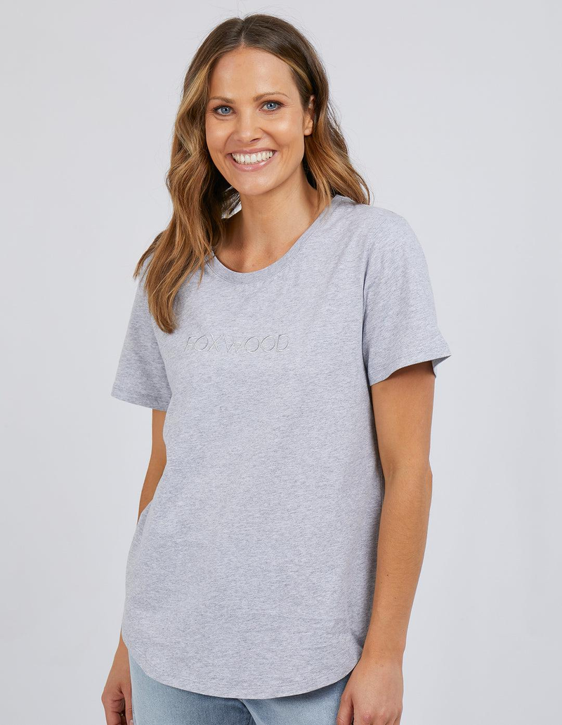 Foxwood - Foxwood Tee - Grey Marle