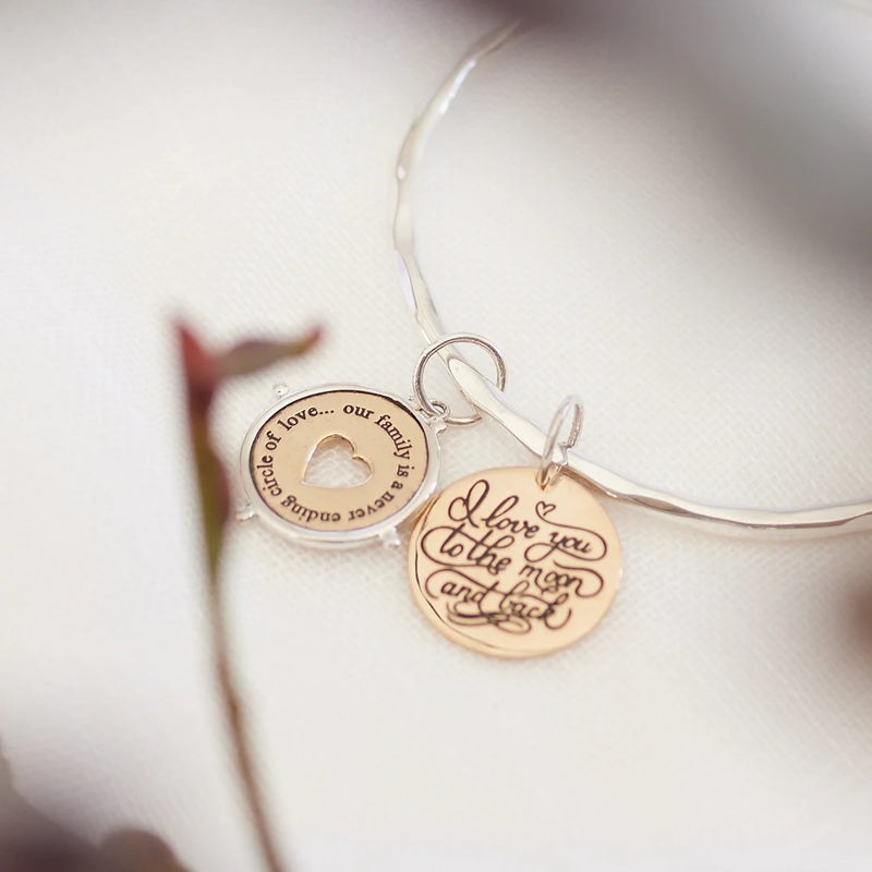 Palas - Charm - Family Circle Of Love - Bronze & Silver