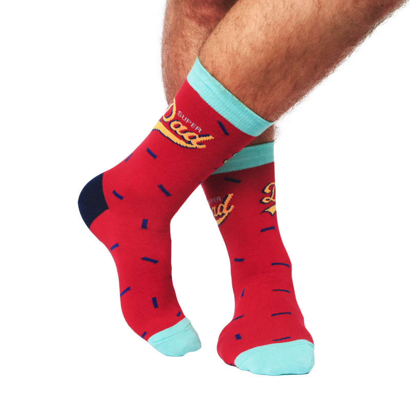 Splosh - Fathers Day Super Dad Socks