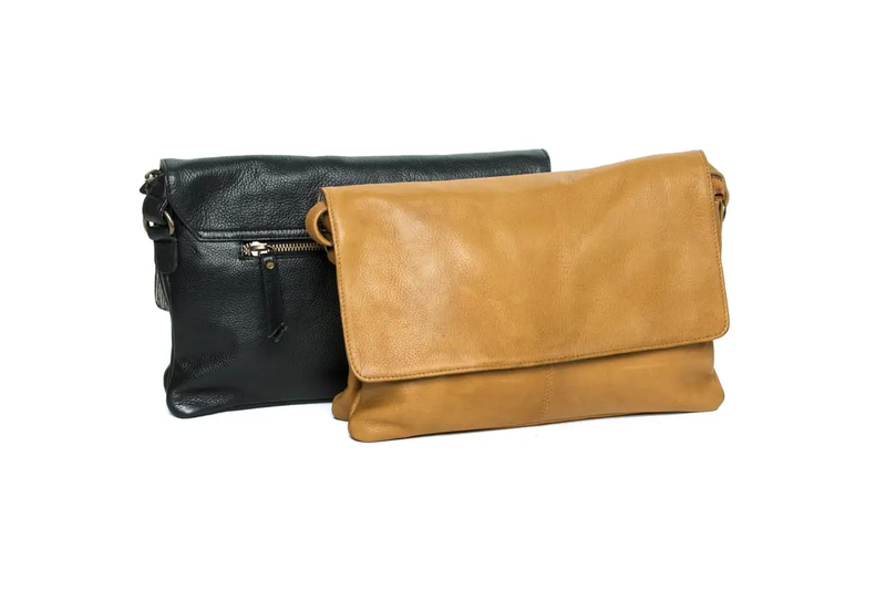 Oran - Bag - Fay Sling/Clutch - Tan