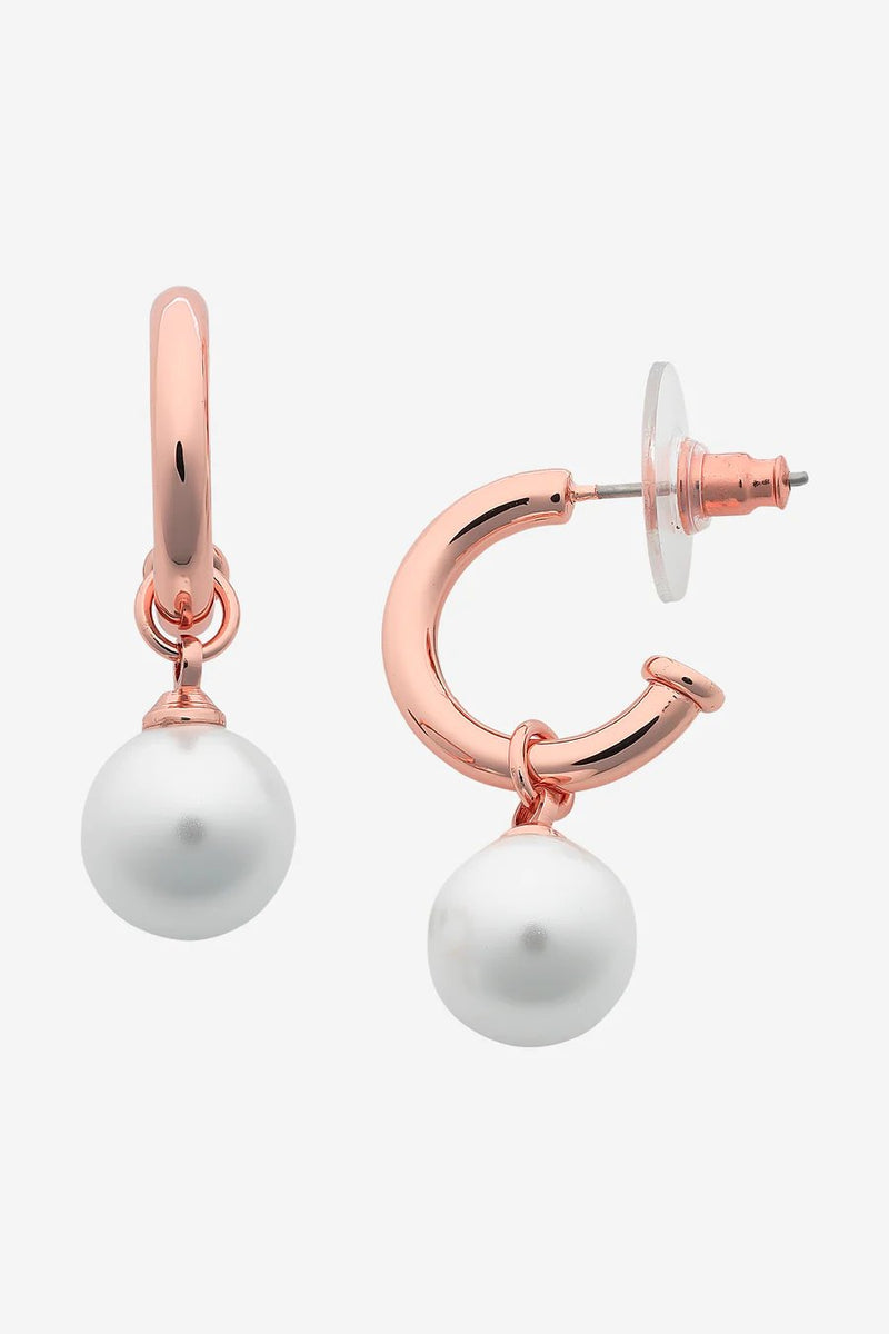 Liberte - EARRING - FLEUR ROSE GOLD PEARL