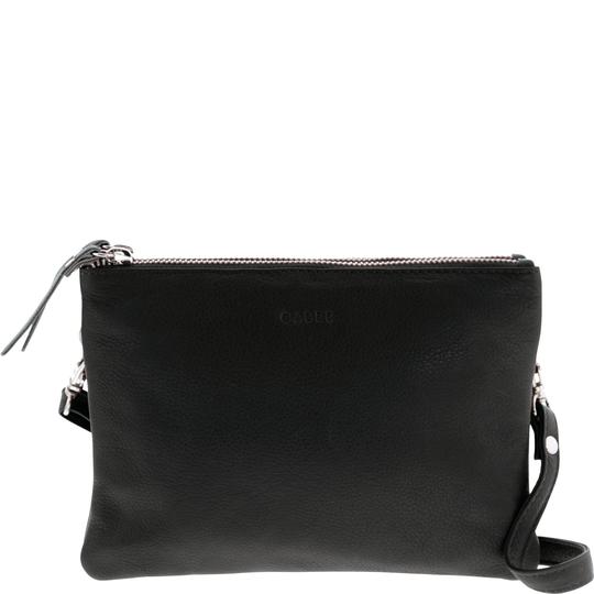 Gabee - Fulton Soft Leather Crossbody Bag - Black