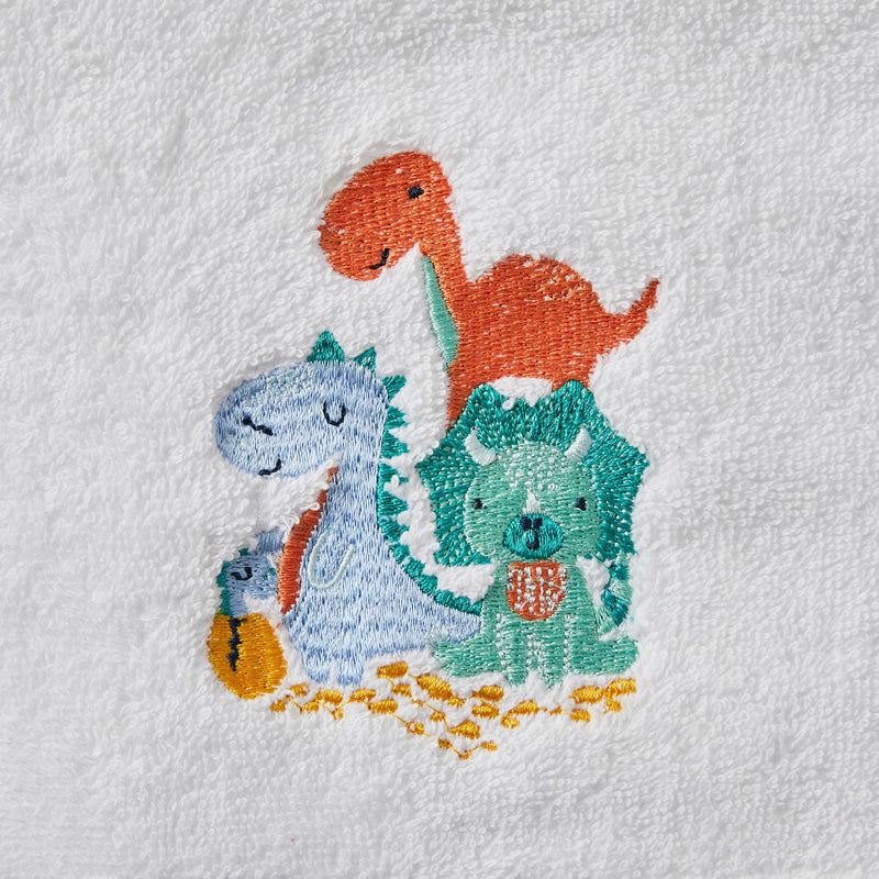 Jiggle & Giggle - Green Dino Family Baby Towel & Washer