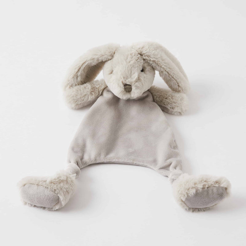 Jiggle & Giggle-Grey Bunny Comforter