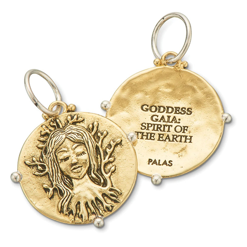 Palas - Goddess Gaia: Spirit of the Earth Charm