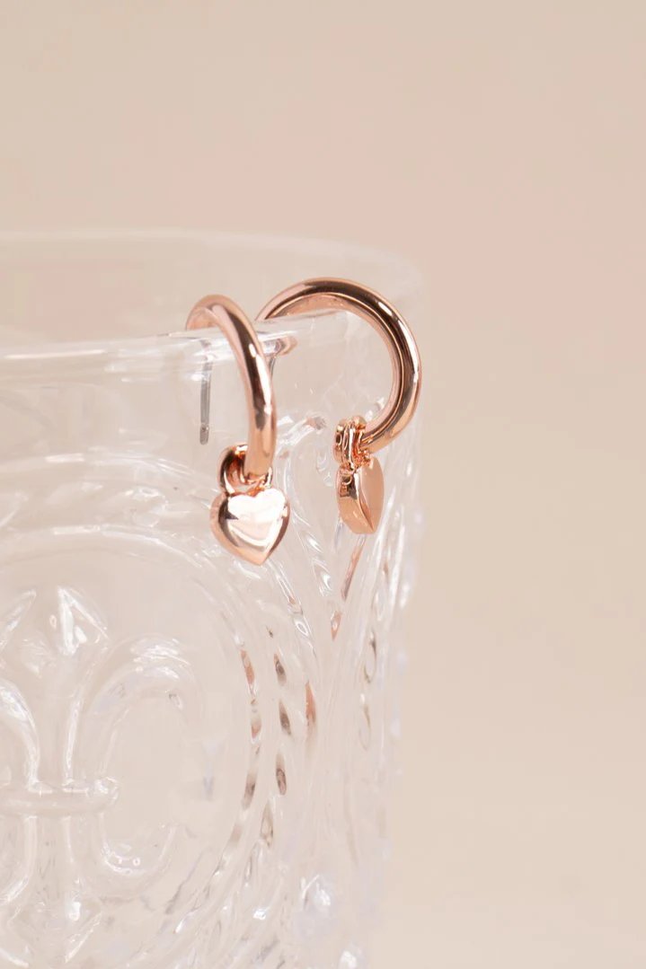 Liberte - Gracie Rose Gold Earrings