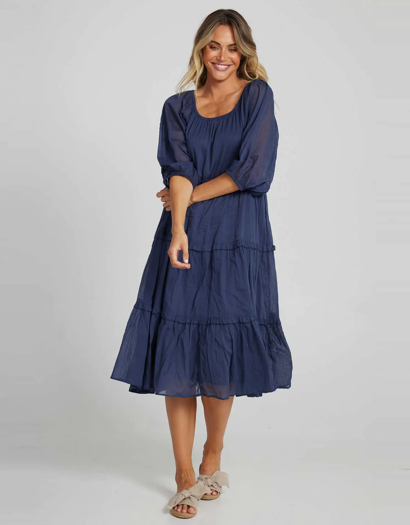 Holiday Trading Co - Grenandine Dress - Navy
