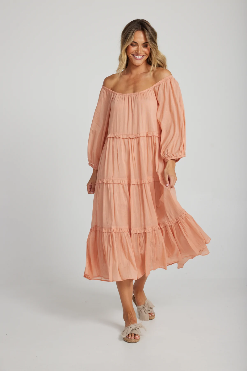 Holiday Trading Co - Grenandine Dress - Terracotta