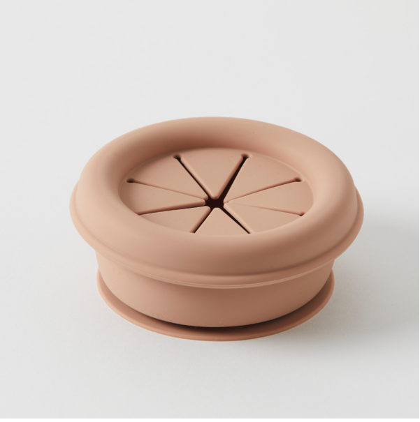 Nordic Kids - Henny Silicone Snack Cup - Terracotta