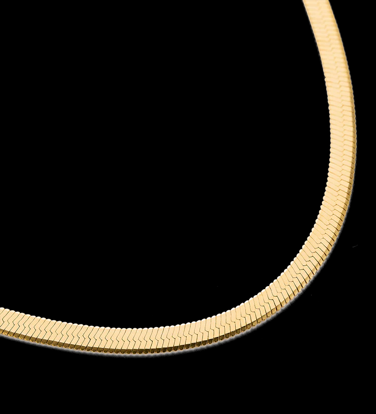 Kirstin Ash - Herringbone Chain Gold