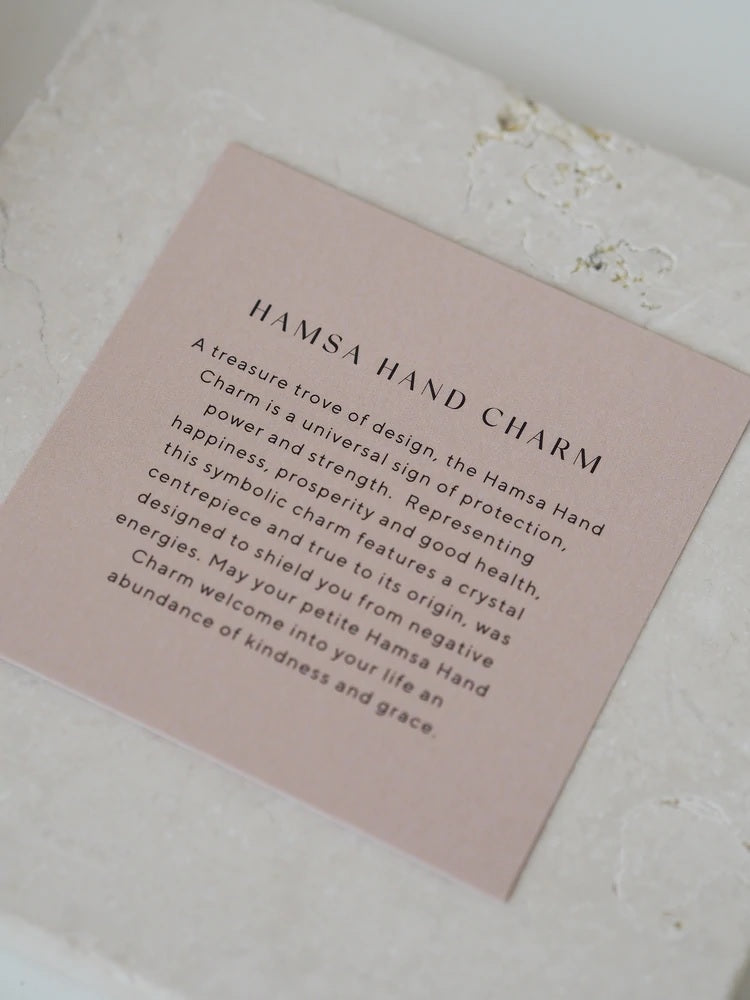 Kirstin Ash - Hamsa Hand Charm Gold