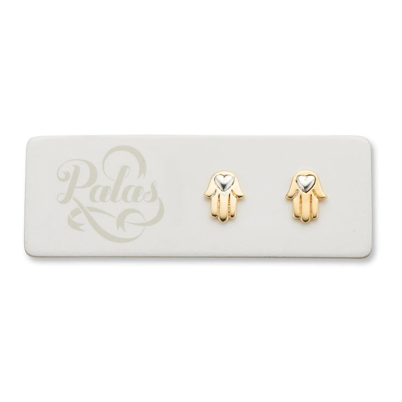 Palas - Hamsa Stud Earrings