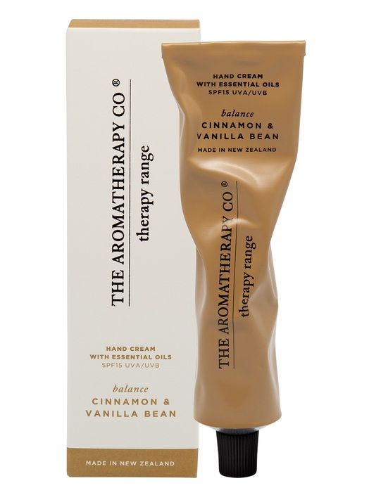 Aromatherapy Co - Therapy Hand Cream Balance - Cinnamon & Vanilla Bean