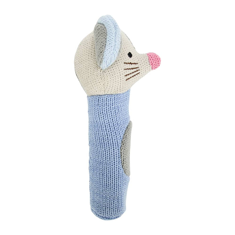 Annabel Trends - Hand Rattle - Knit - Mouse