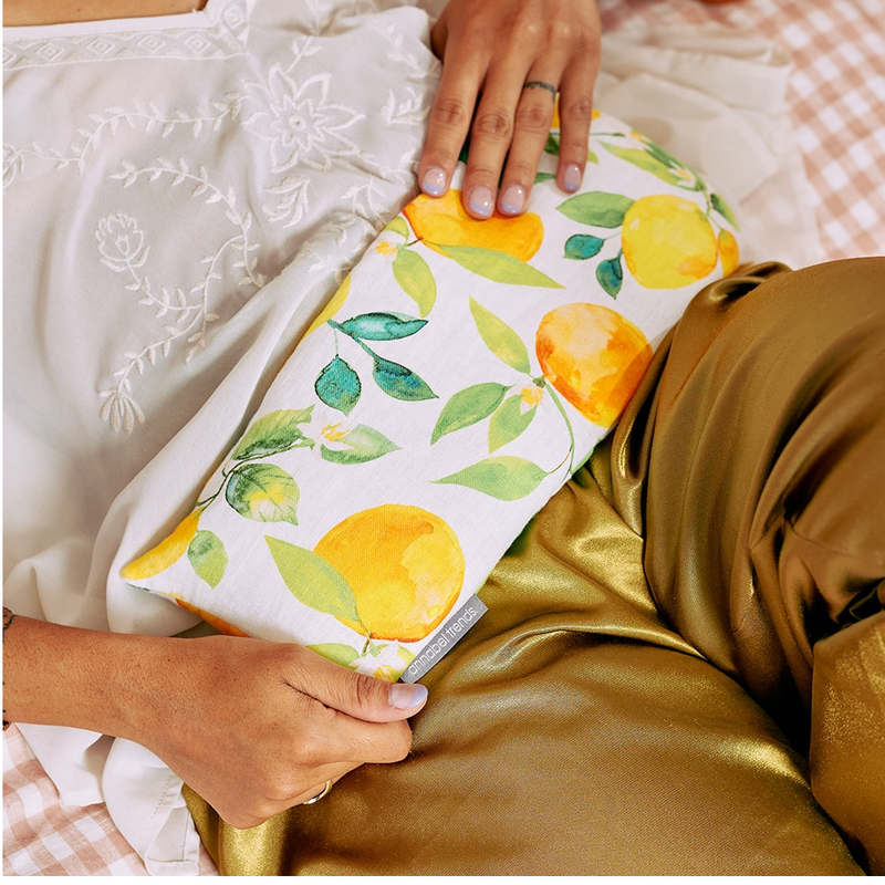 Annabel Trends - Linen Heat Pillow - Amalfi Citrus