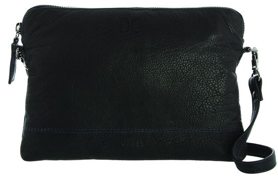 Gabee - Holly Leather Crossbody Bag - Black