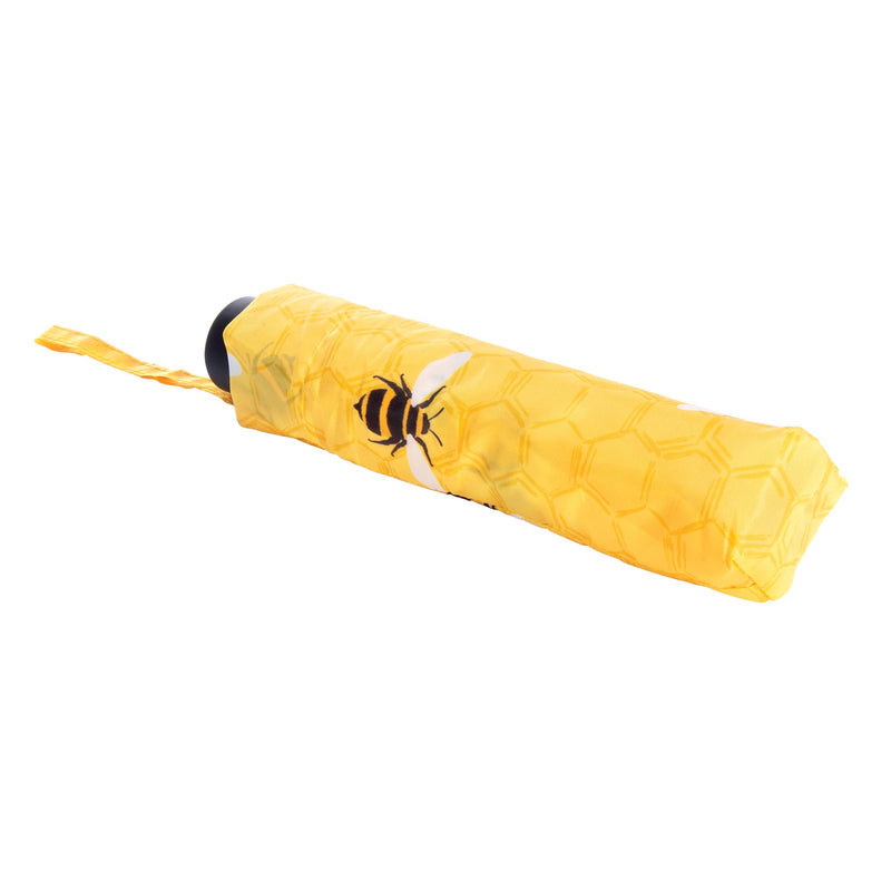 Is Gift - Foldable Umbrella - Bees Yellow