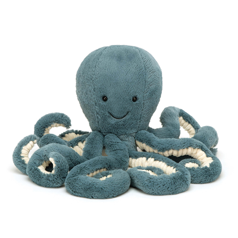 Jellycat - Storm Octopus Blue - Small 36x13x7cm