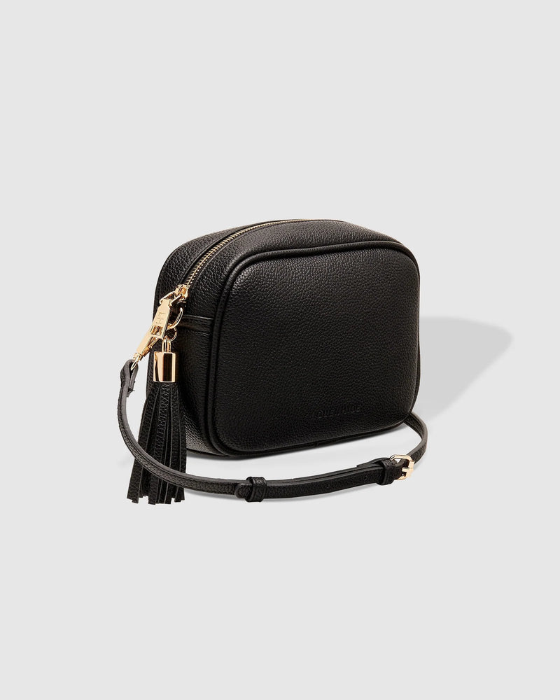 The Louenhide Jacinta Black White Crossbody Bag